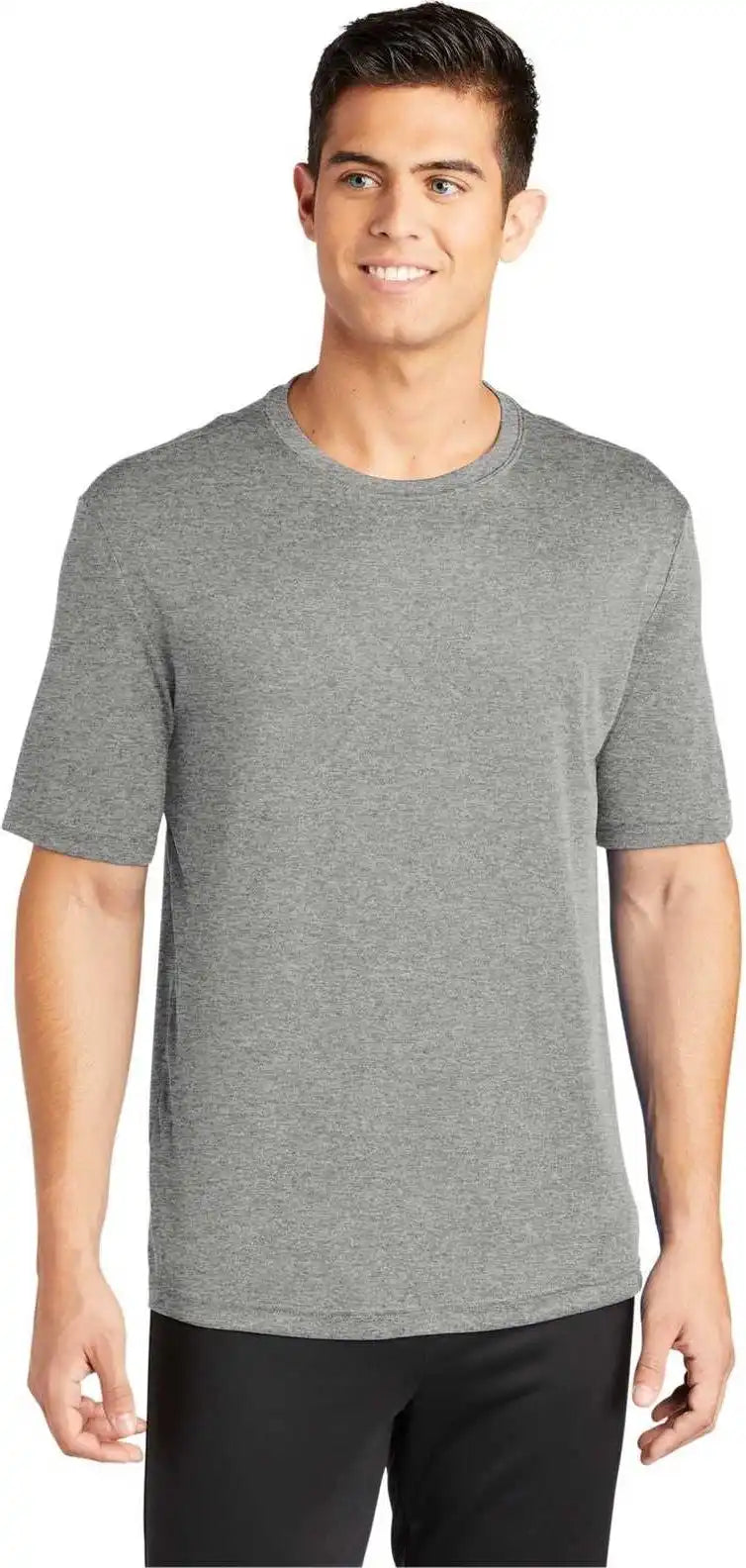 Sport Tek St350 Posicharge Competitor Tee Gray Concrete Heather