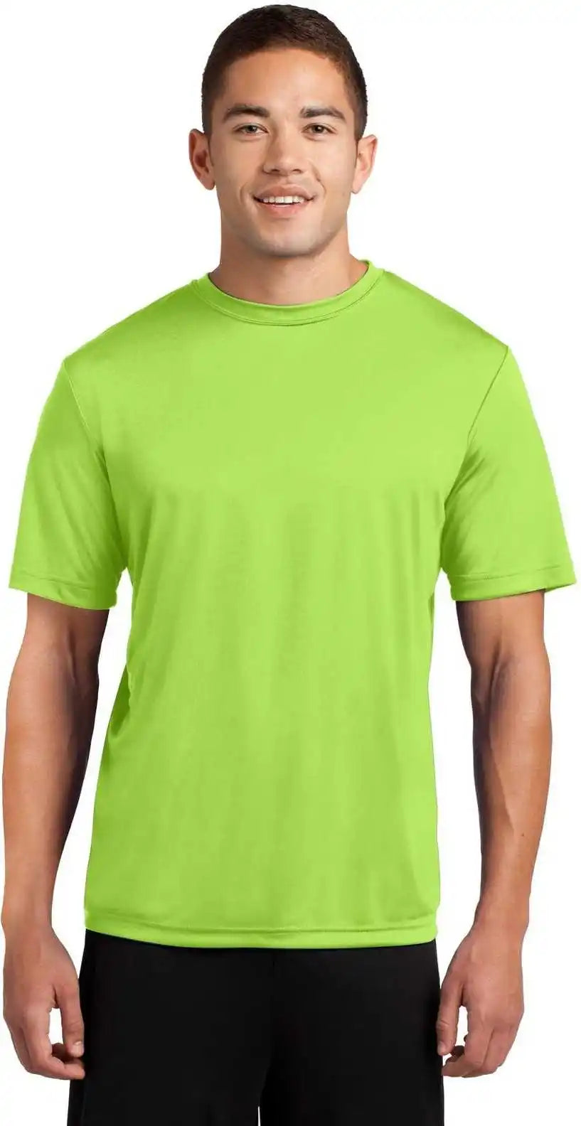 Sport Tek St350 Posicharge Competitor Tee Lime Shock