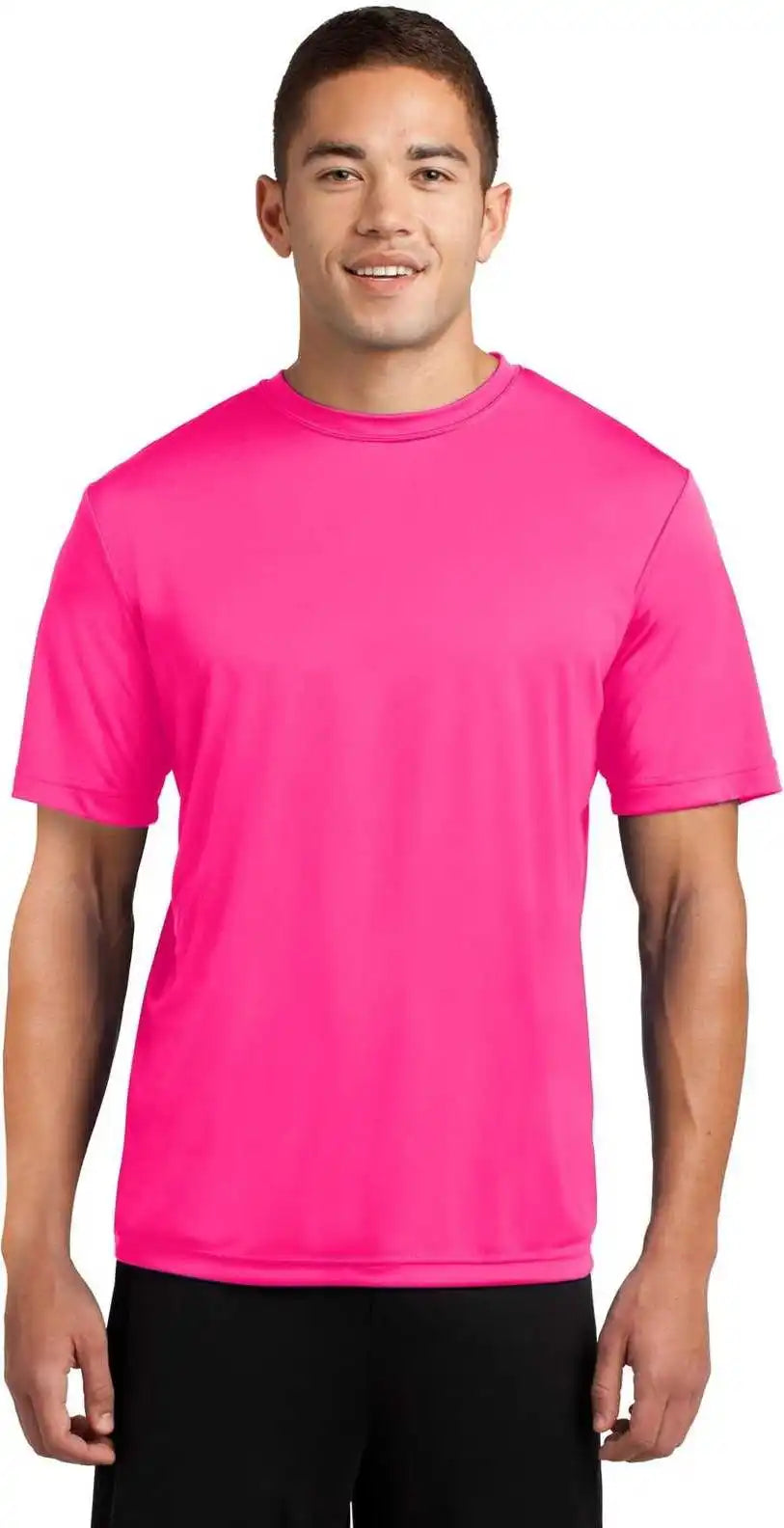 Sport Tek St350 Posicharge Competitor Tee Neon Pink
