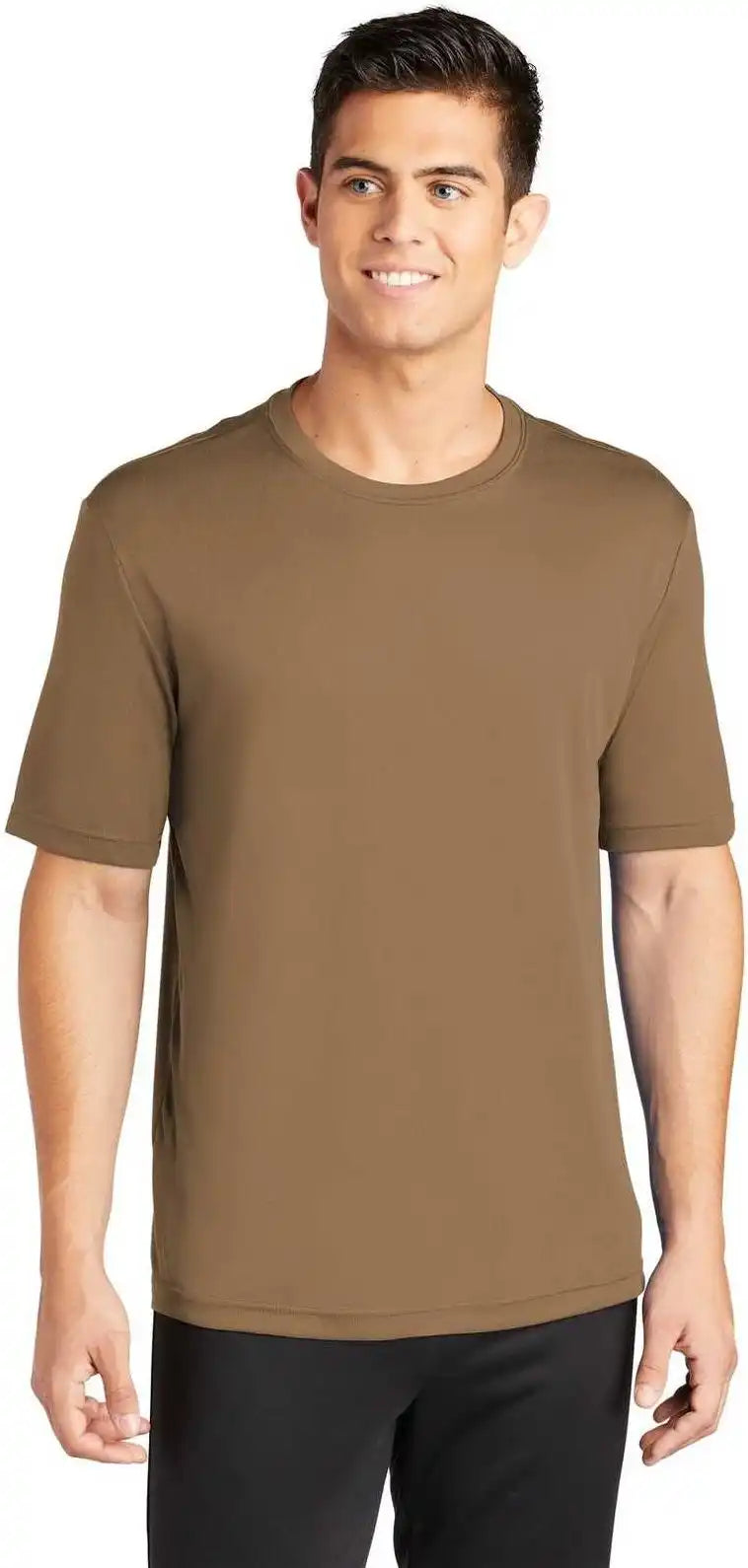 Sport Tek St350 Posicharge Competitor Tee Woodland Brown