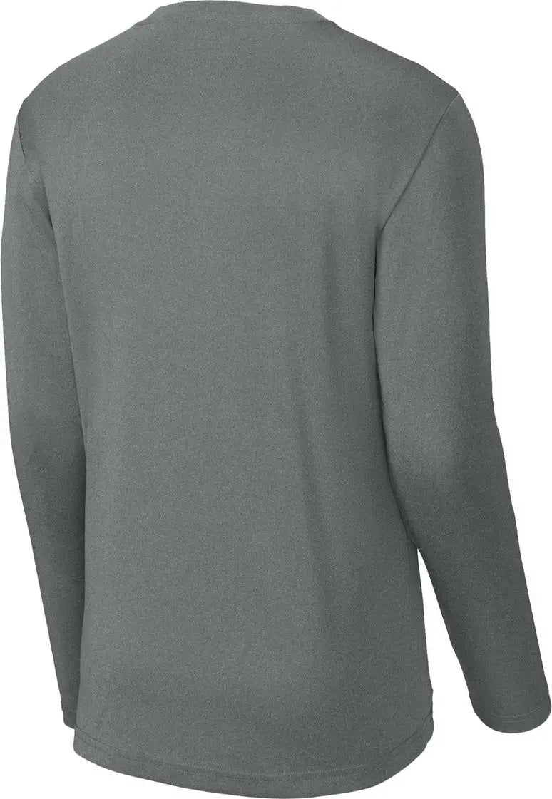 Sport-tek St350ls Long Sleeve Posicharge Competitor Tee - Iron Gray Heather