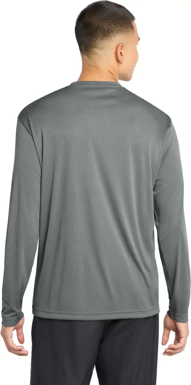 Sport-tek St350ls Long Sleeve Posicharge Competitor Tee - Iron Gray Heather