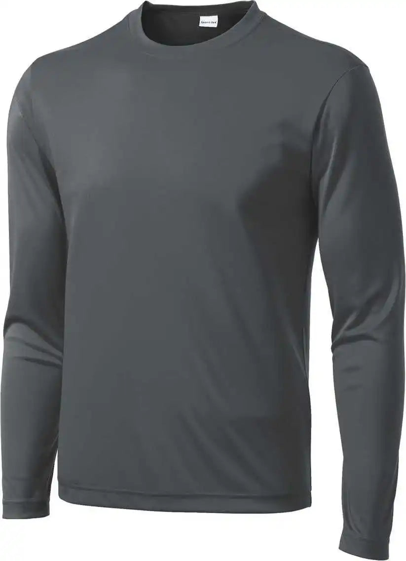 Sport-tek St350ls Long Sleeve Posicharge Competitor Tee - Iron Grey