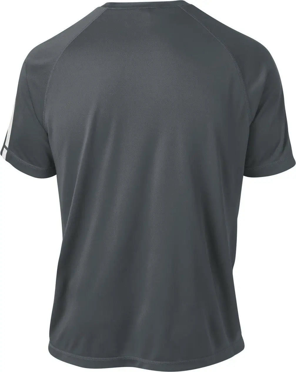 Sport-tek St351 Colorblock Posicharge Competitor Tee - Iron Gray White - Gray/ / Adult Xs