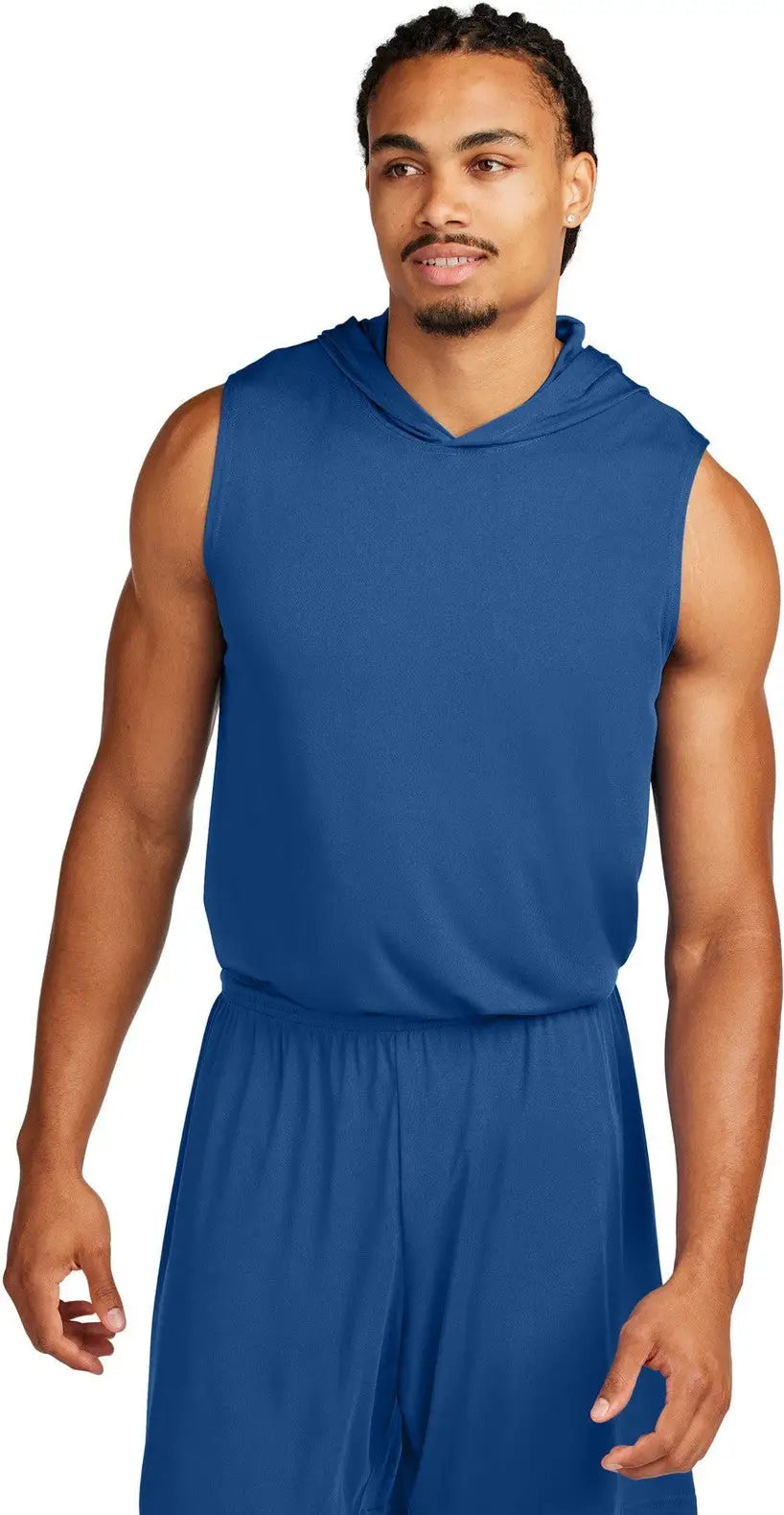 Sport-tek St352h Competitor Sleeveless Hoodie - Royal - Adult Xs