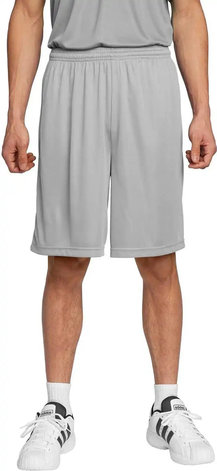 Sport Tek St355 Posicharge Competitor Short Silver