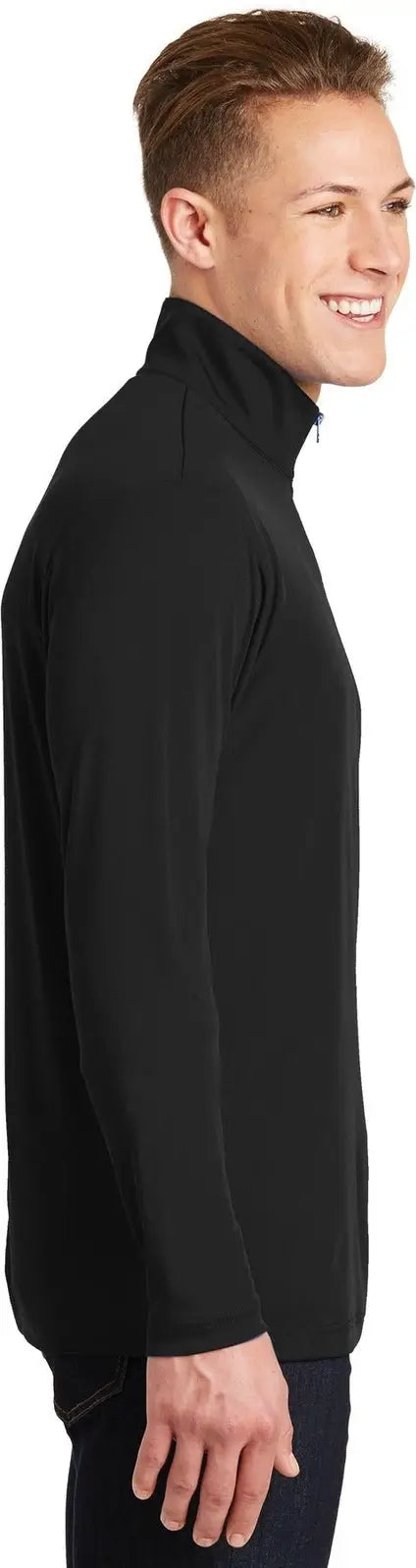 Sport-tek St357 Posicharge Competitor 1/4-zip Pullover - Black