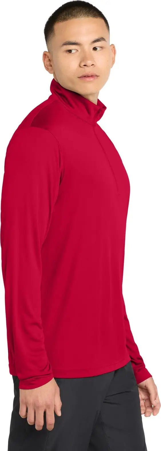 Sport-tek St357 Posicharge Competitor 1/4-zip Pullover - Deep Red