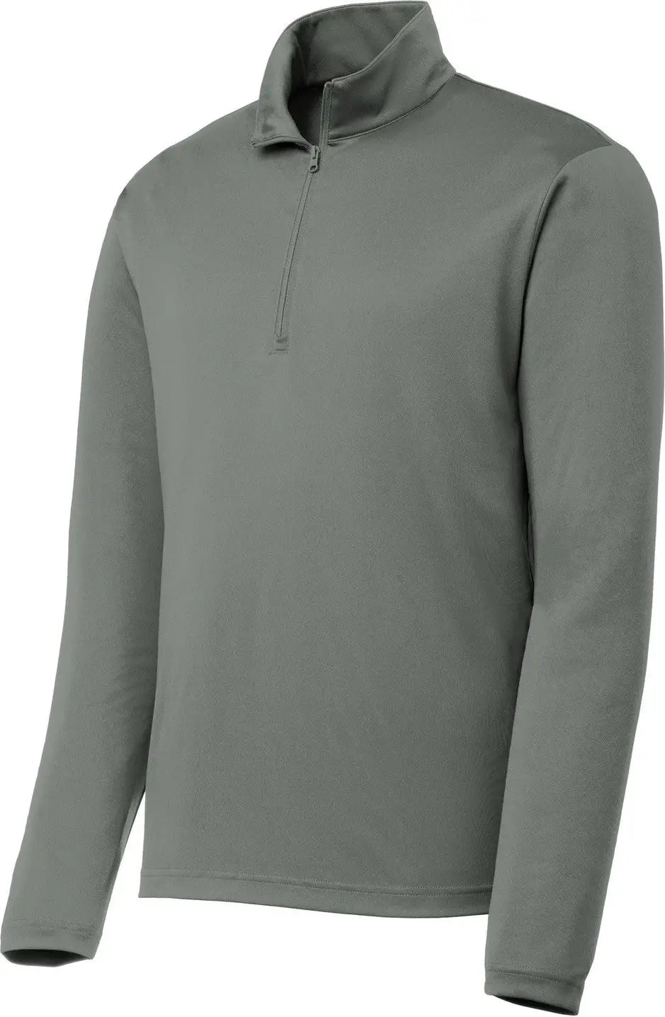 Sport-tek St357 Posicharge Competitor 1/4-zip Pullover - Gray Concrete
