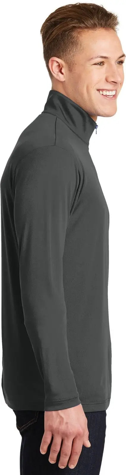 Sport-tek St357 Posicharge Competitor 1/4-zip Pullover - Iron Gray
