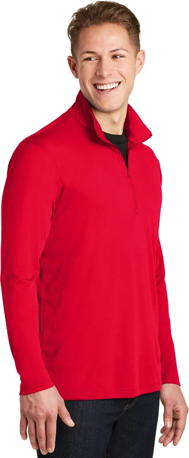 Sport-tek St357 Posicharge Competitor 1/4-zip Pullover - True Red