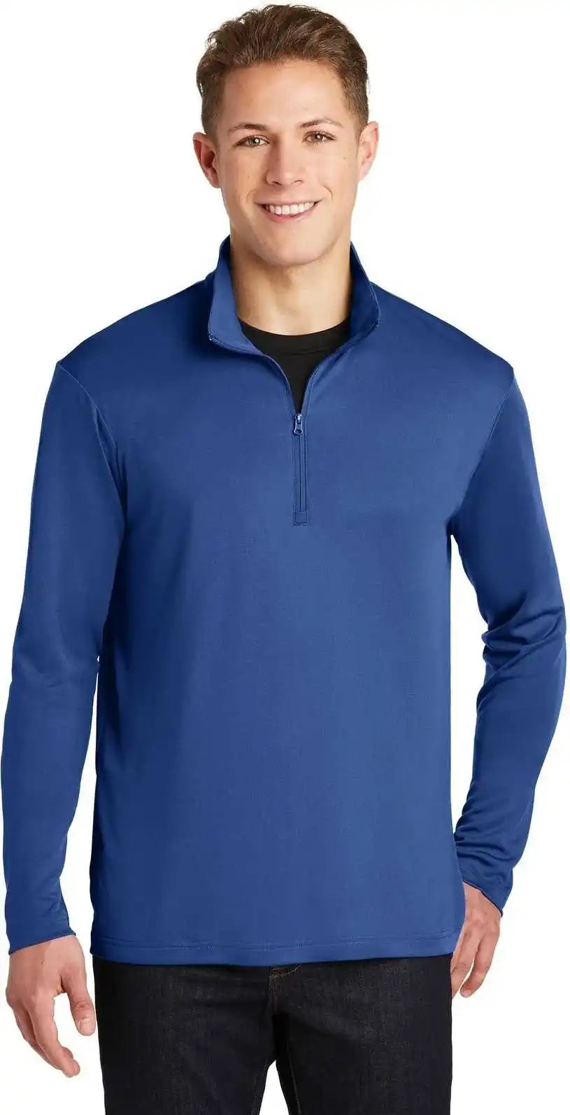 Sport Tek St357 Posicharge Competitor 1/4 Zip Pullover True Royal