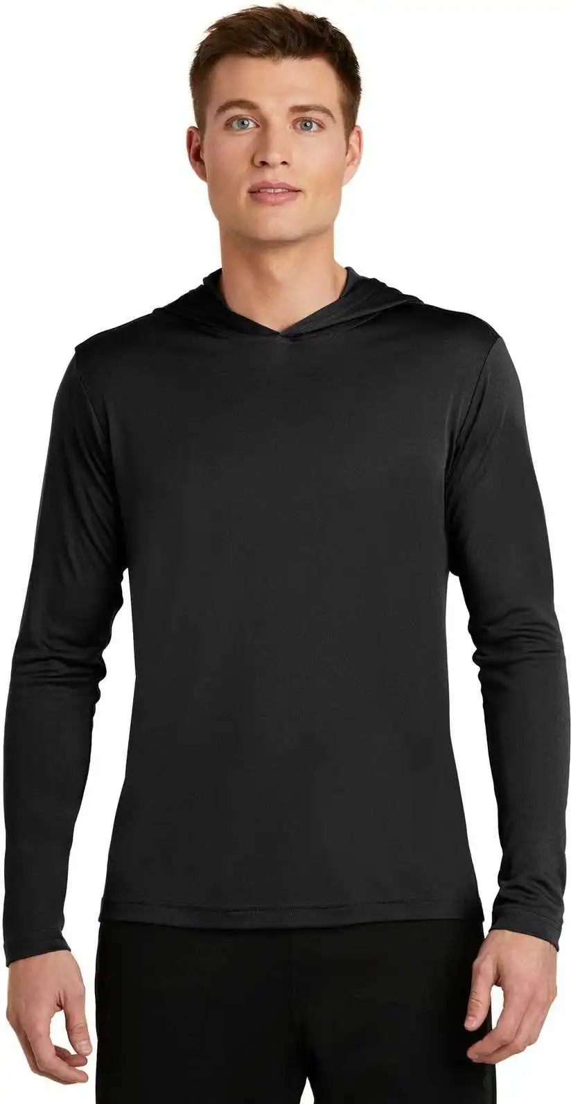 Sport Tek St358 Posicharge Competitor Hooded Pullover Black