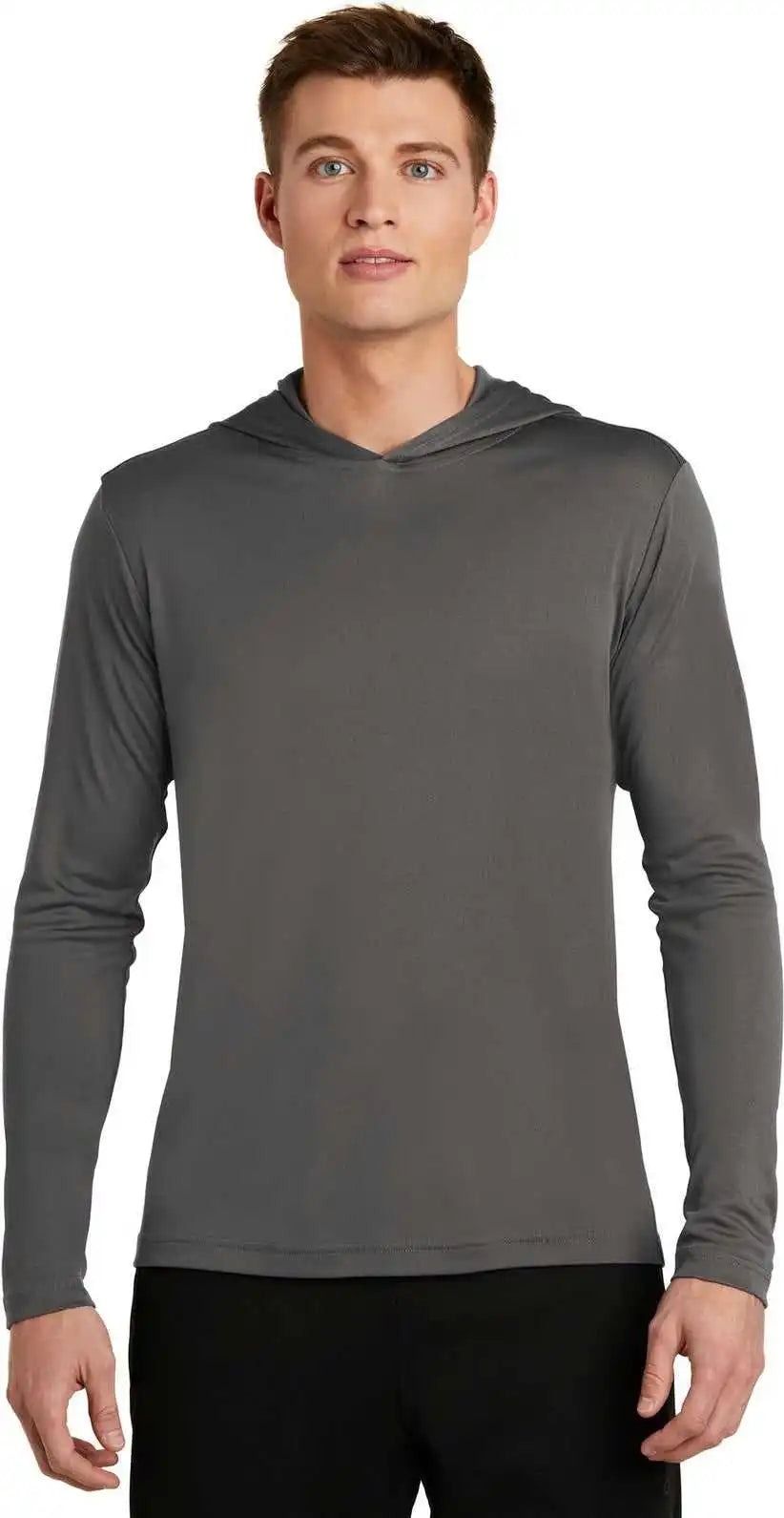 Sport-tek St358 Posicharge Competitor Hooded Pullover - Iron Grey