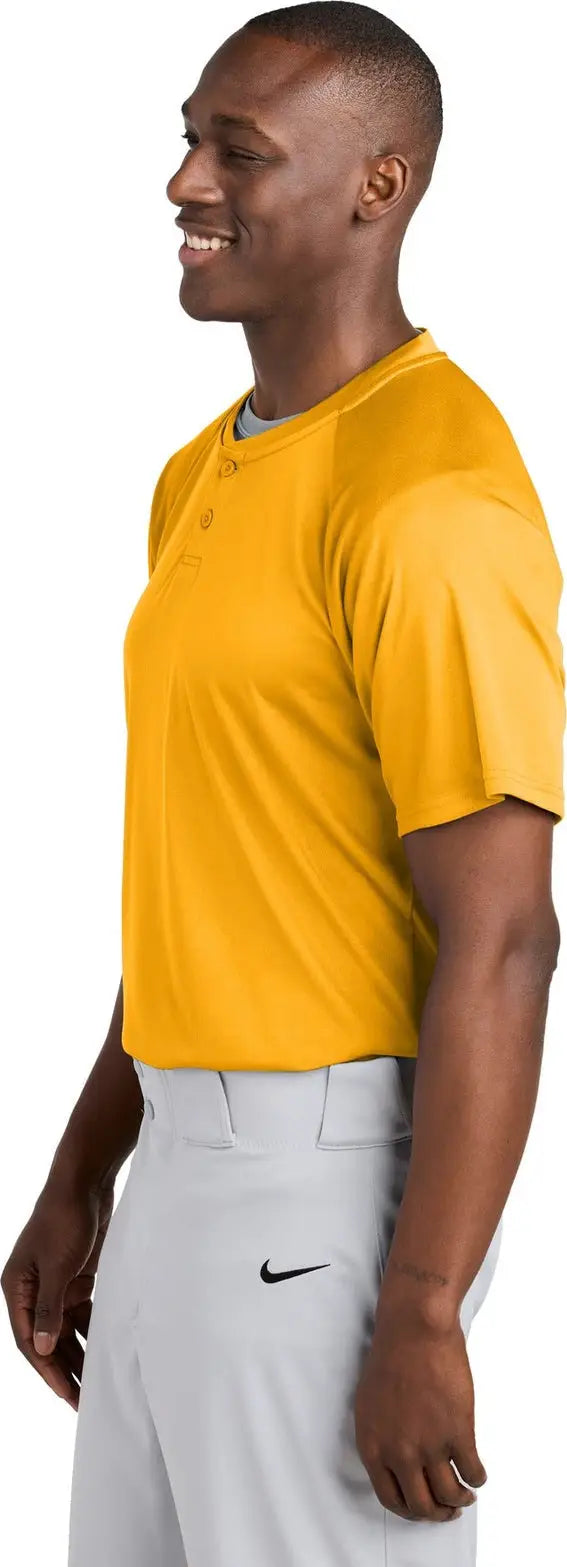 Sport-tek St359 Posicharge Competitor 2-button Henley - Gold