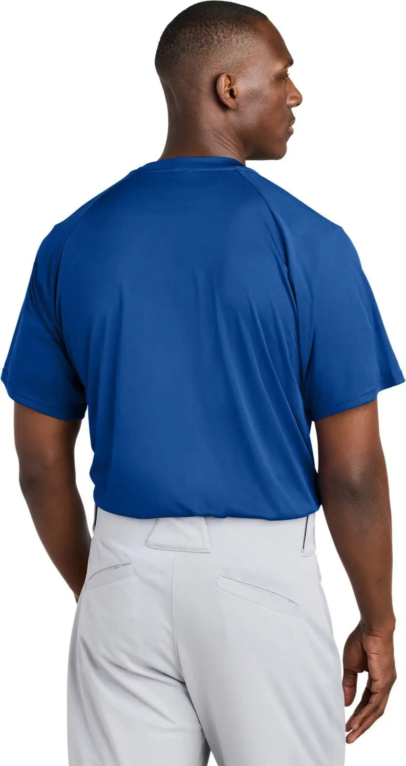 Sport-tek St359 Posicharge Competitor 2-button Henley - True Royal