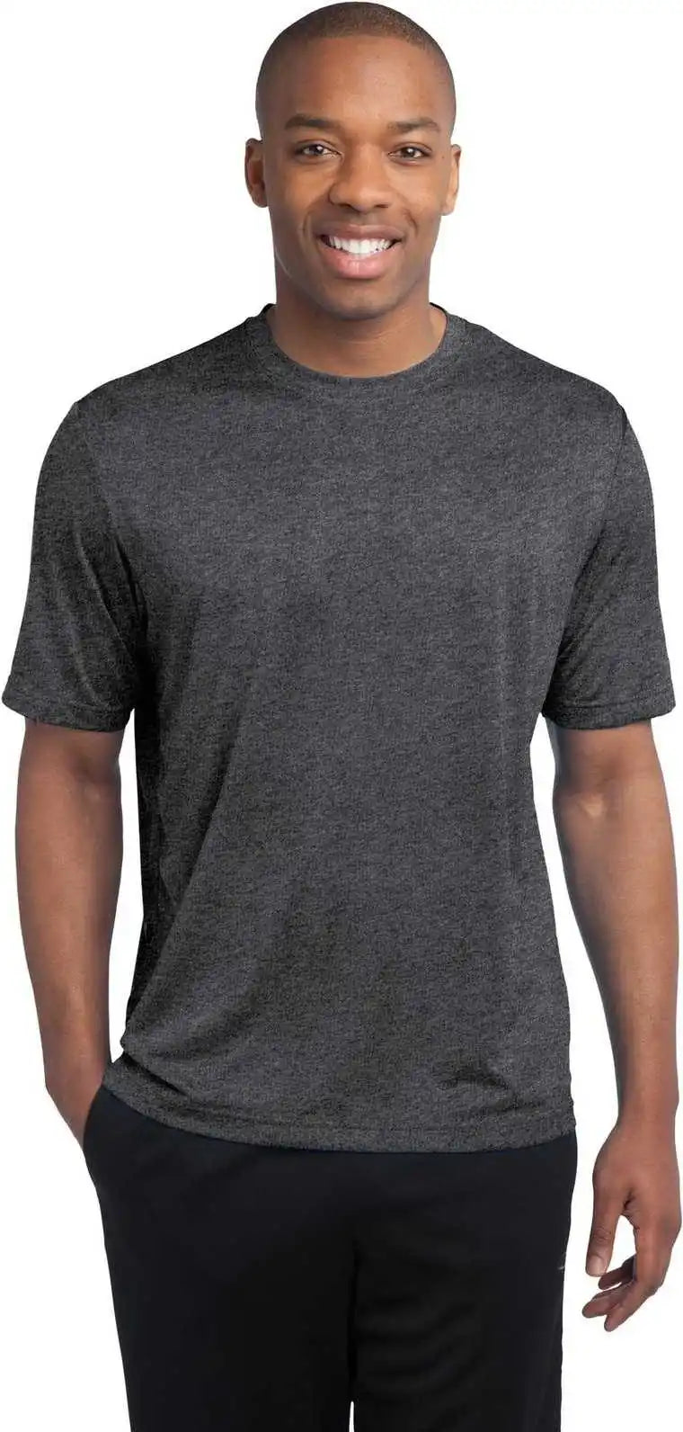 Sport-tek St360 Heather Contender Tee - Graphite