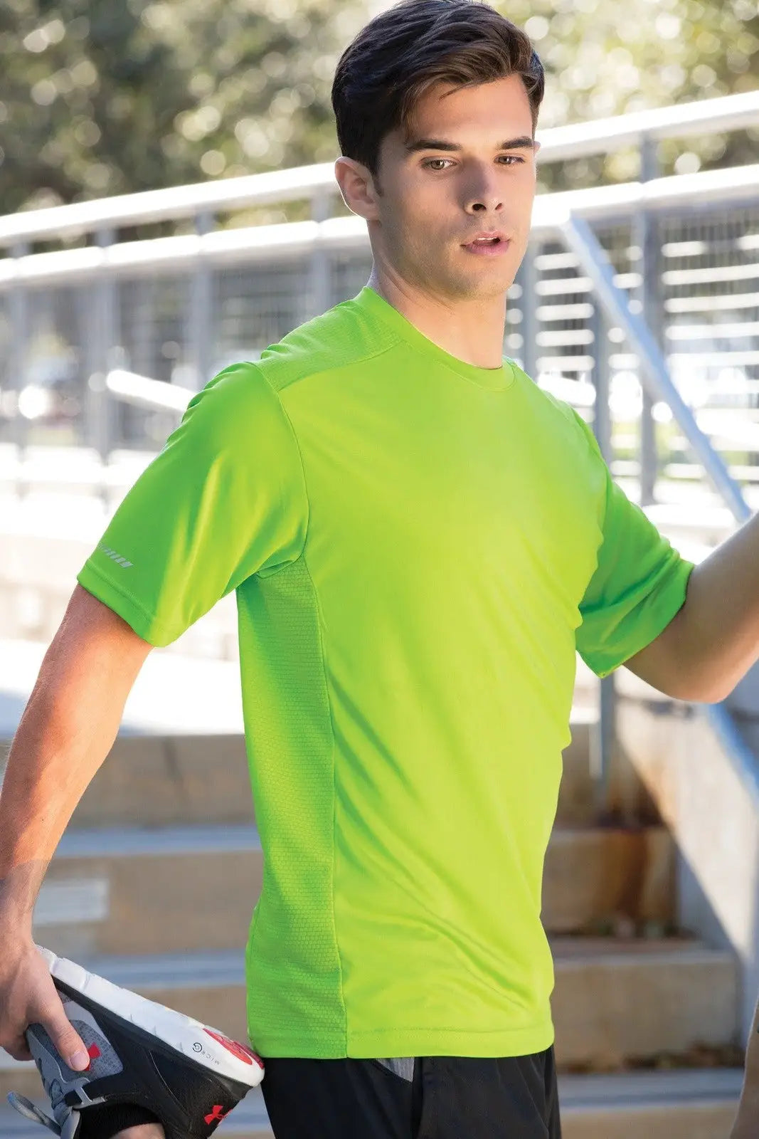 Sport-tek St380 Posicharge Elevate Tee - Iron Gray