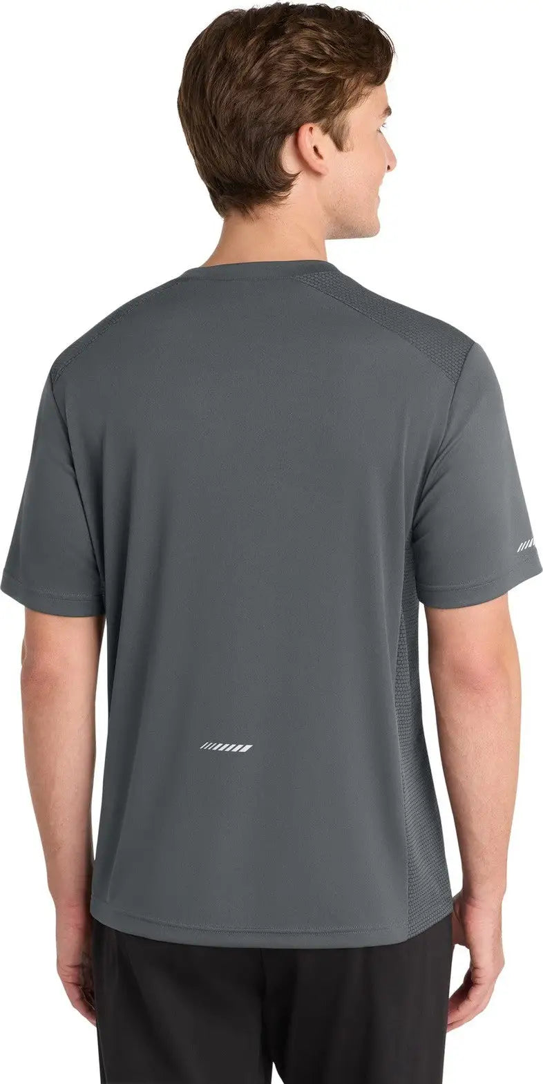 Sport-tek St380 Posicharge Elevate Tee - Iron Gray