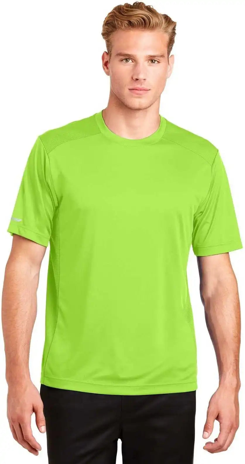 Sport-tek St380 Posicharge Elevate Tee - Lime Shock