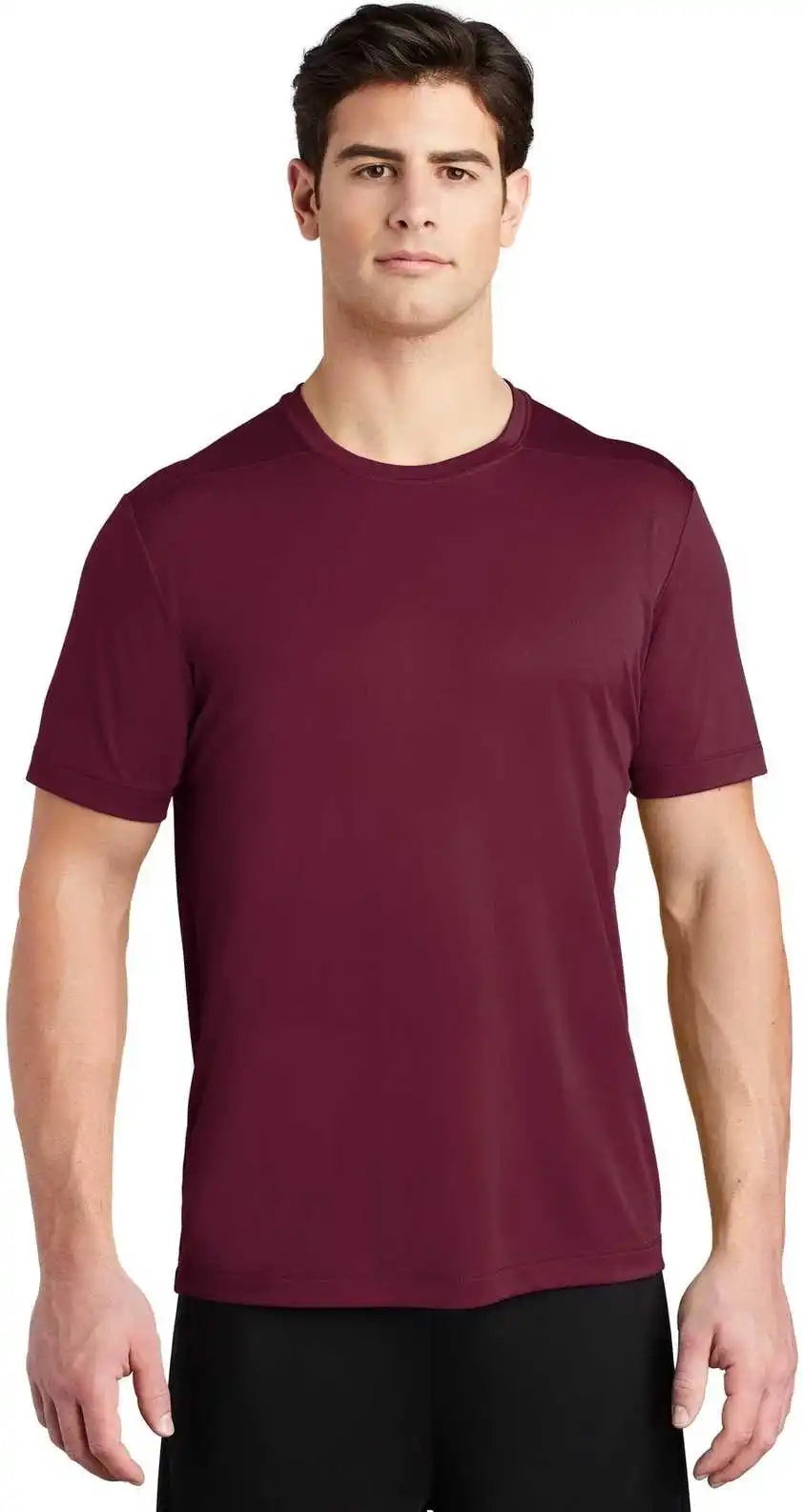 Sport Tek St420 Posi Uv Pro Tee Cardinal