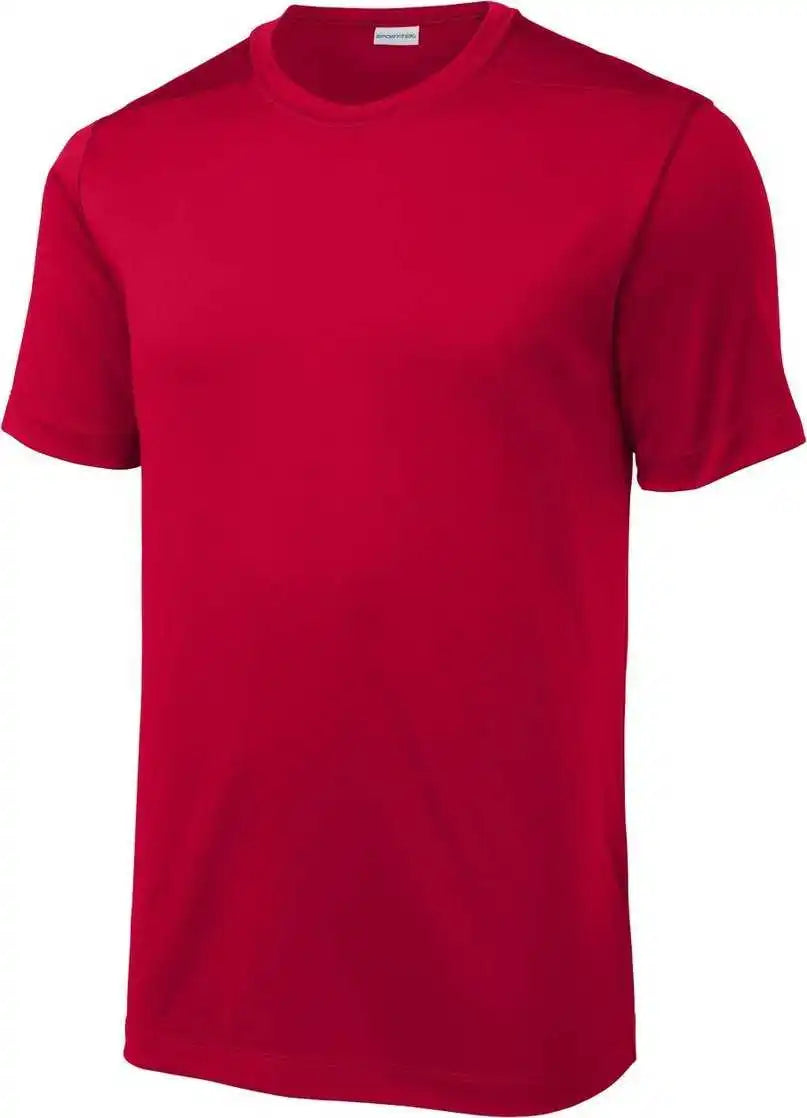 Sport-tek St420 Posi-uv Pro Tee - Deep Red