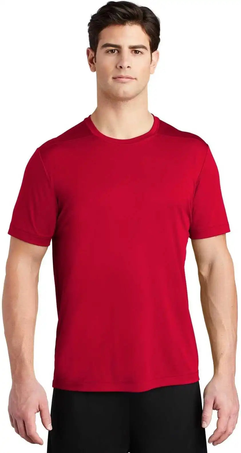 Sport Tek St420 Posi Uv Pro Tee True Red