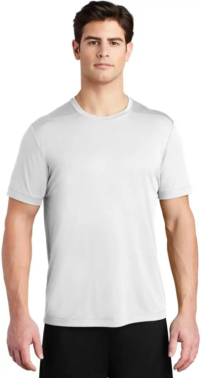 Sport Tek St420 Posi Uv Pro Tee White
