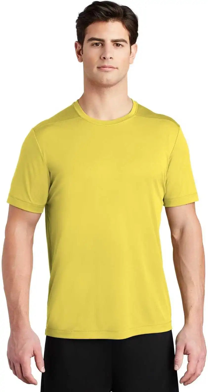 Sport Tek St420 Posi Uv Pro Tee Yellow