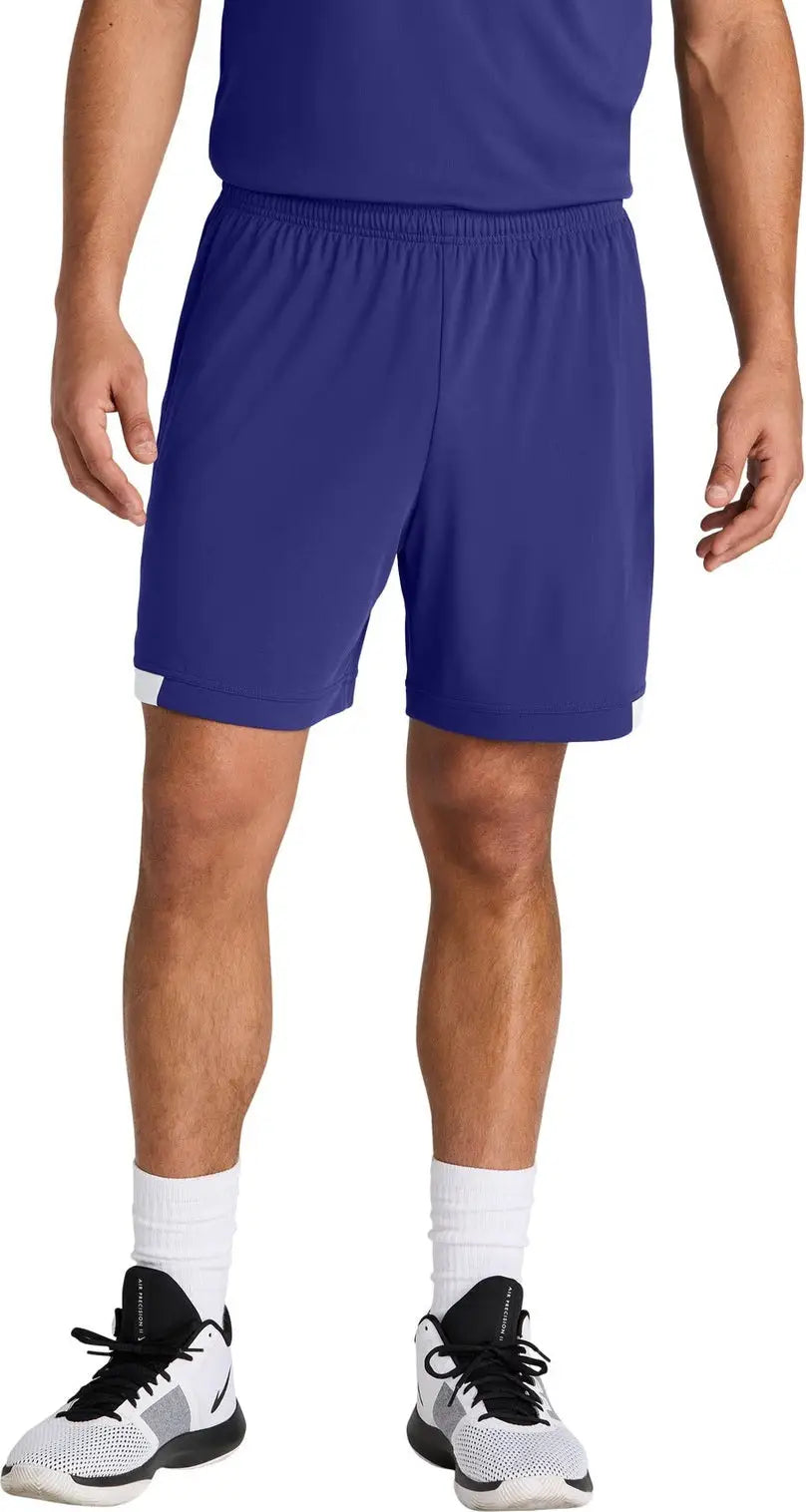 Sport-tek St442 Club 7’’ Short - Purple White