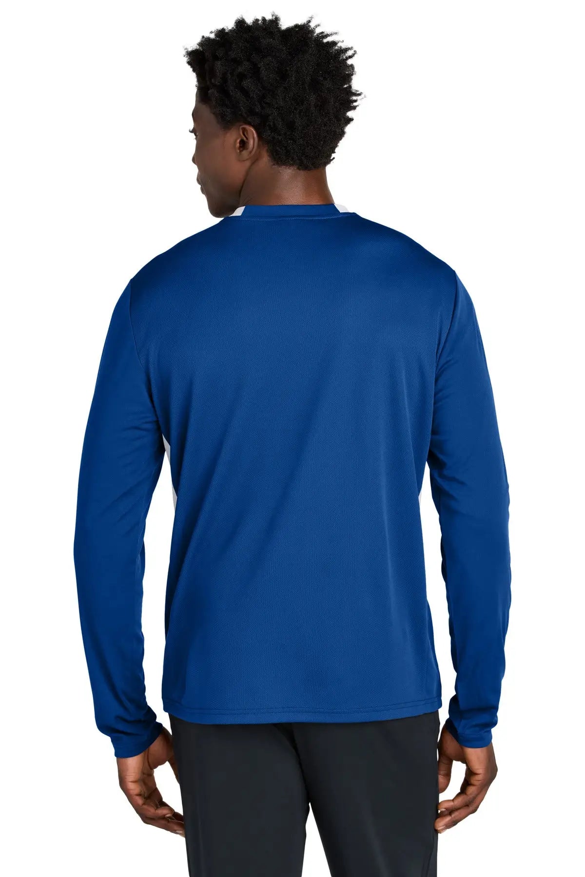 Sport-tek St443 Club 1/4-zip Pullover - True Royal White