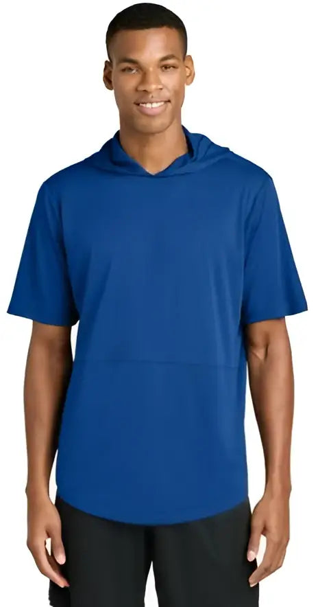 Sport-tek St445 Club Short Sleeve Hoodie - True Royal