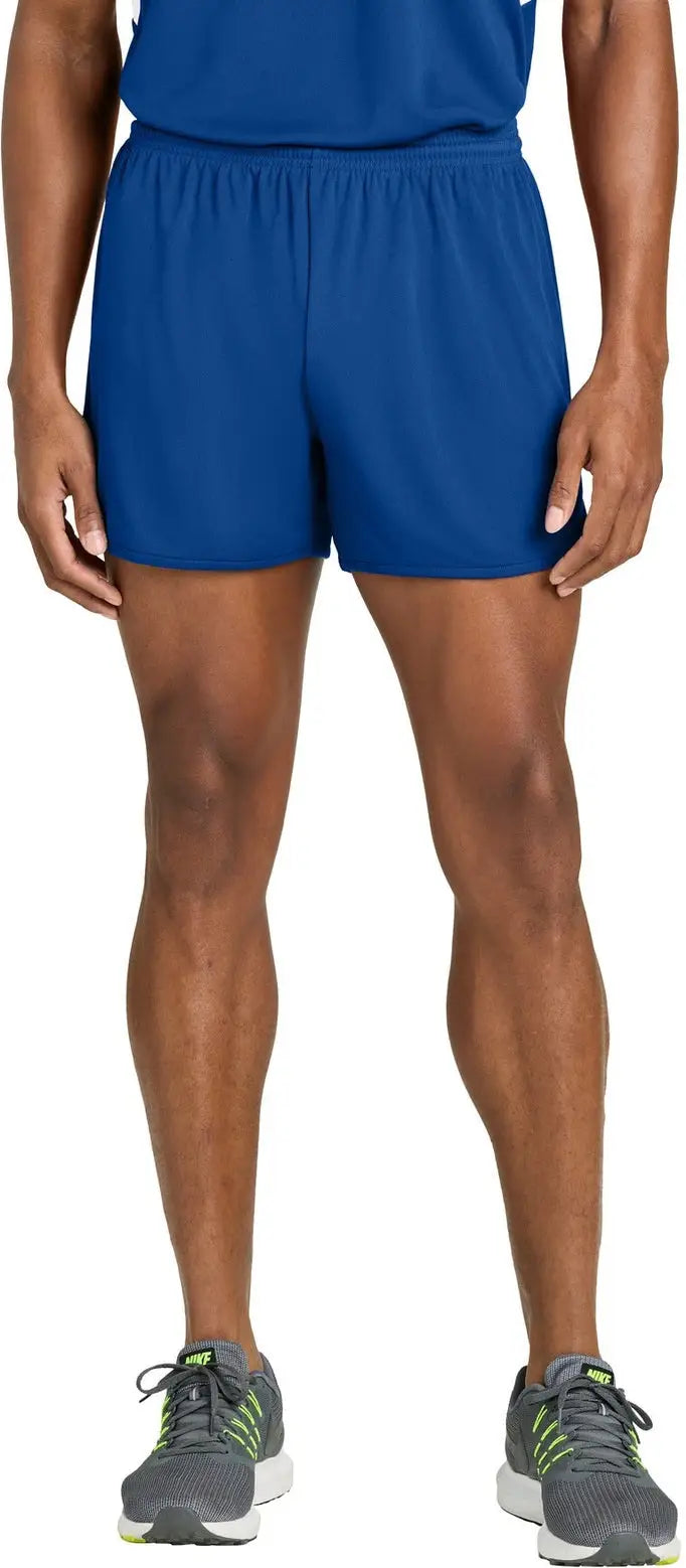 Sport-tek St447 Club 4’’ Track Short - True Royal - Adult Xs
