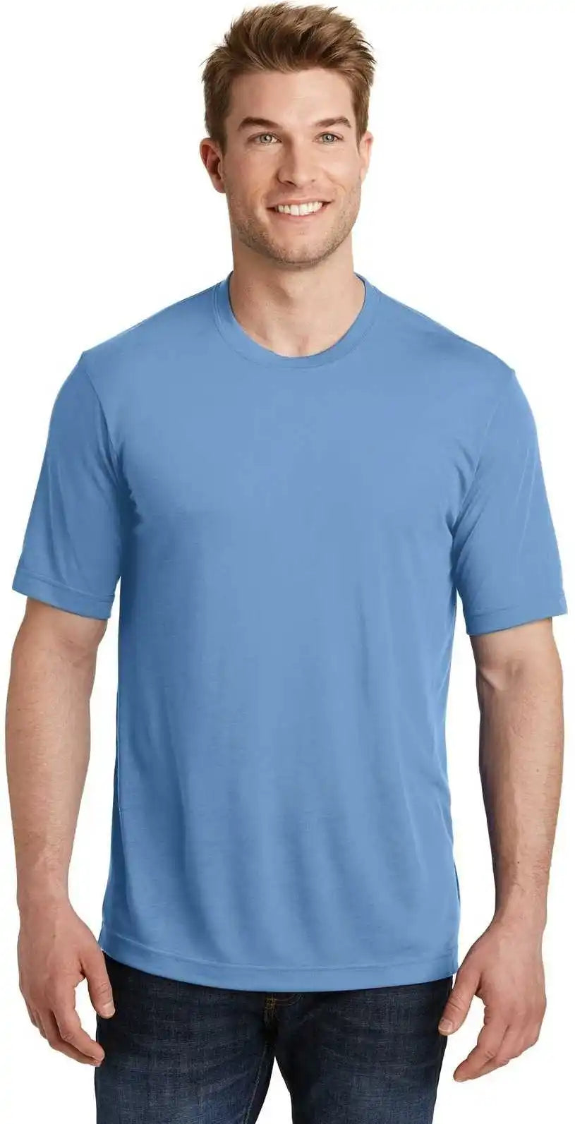 Sport Tek St450 Posicharge Competitor Cotton Touch Tee Carolina Blue