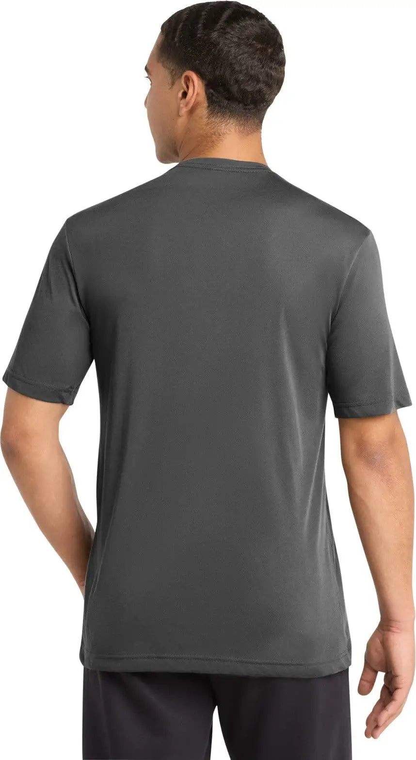 Sport-tek St450 Posicharge Competitor Cotton Touch Tee - Dark Smoke Gray