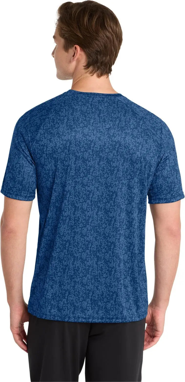 Sport-tek St460 Digi Camo Tee - Royal