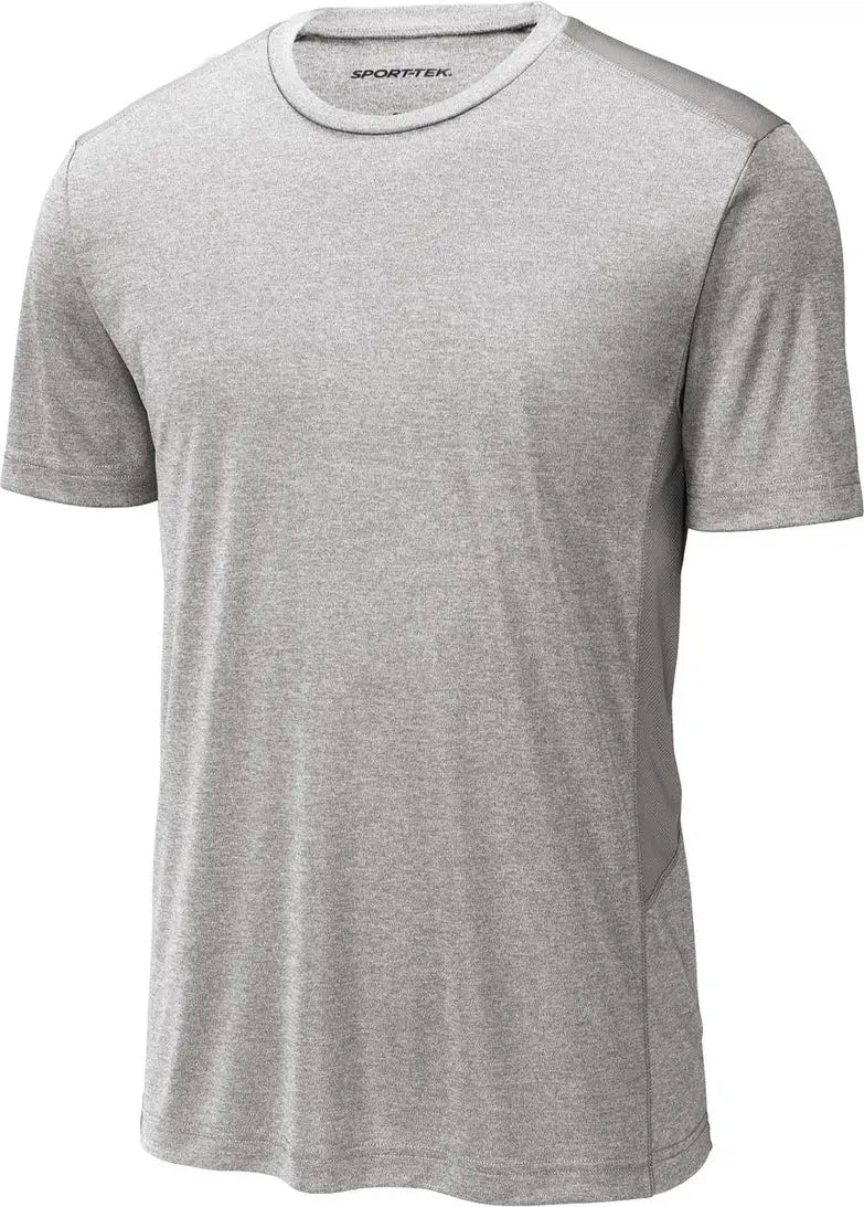 Sport-tek St465 Endeavor Tee - Light Gray Heather