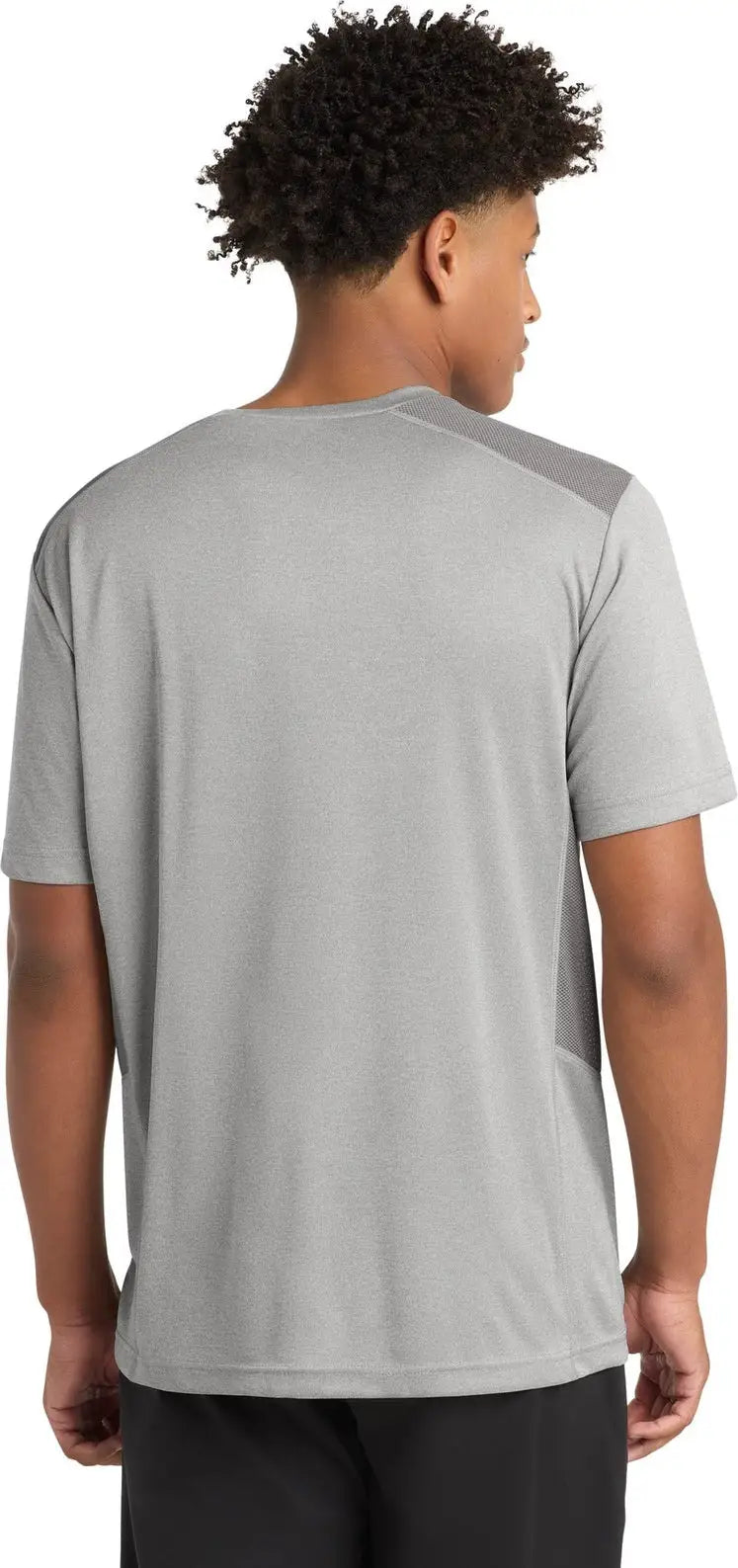 Sport-tek St465 Endeavor Tee - Light Gray Heather
