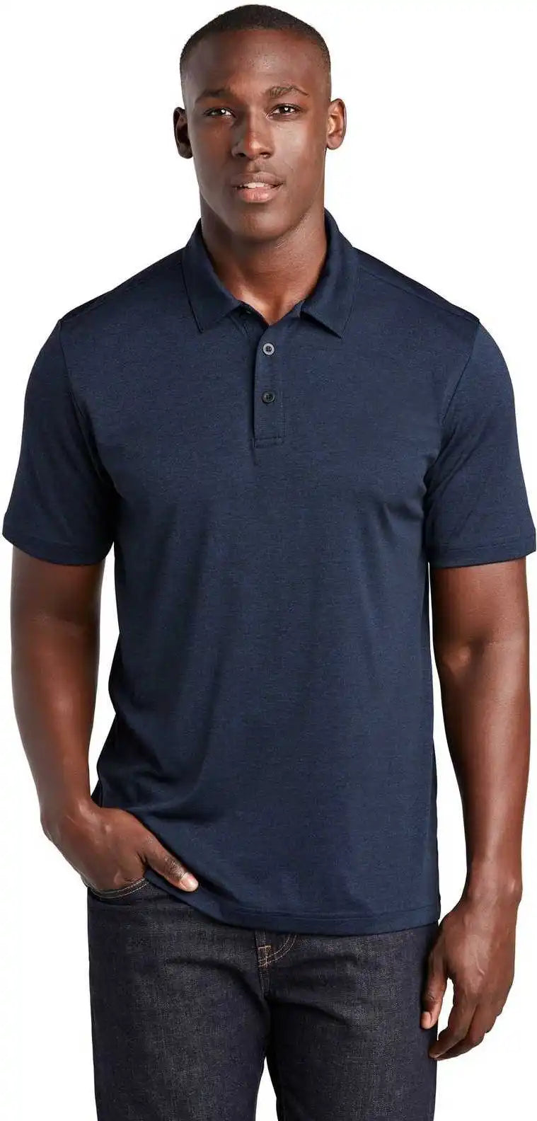 Sport Tek St467 Endeavor Polo Dark Royal Heather