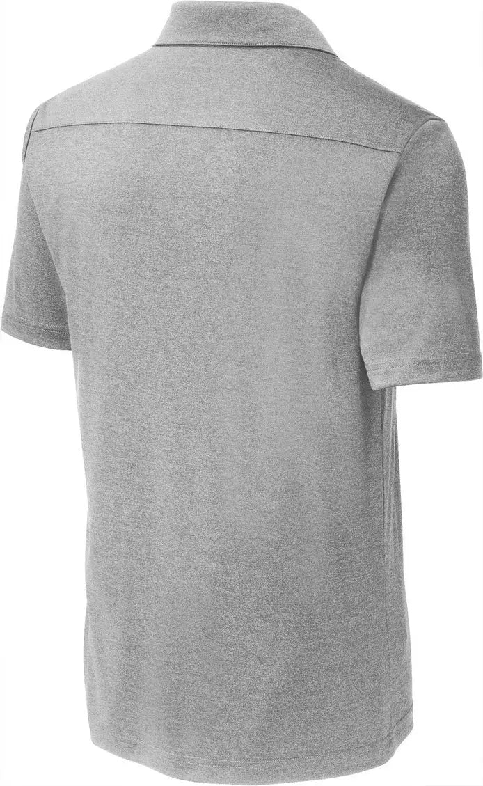 Sport-tek St467 Endeavor Polo - Light Gray Heather - Adult Xs