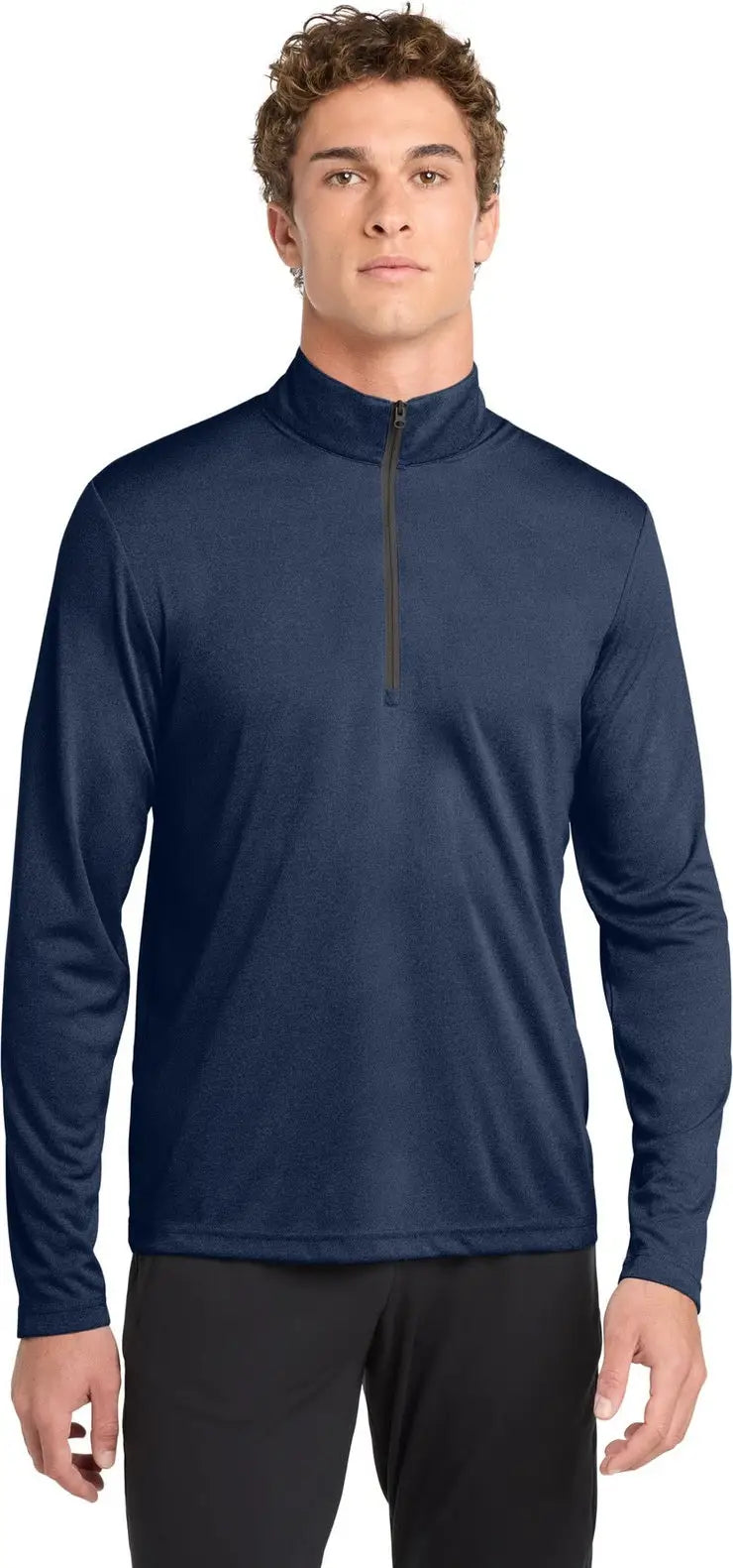 Sport-tek St469 Endeavor 1/2-zip Pullover - Dark Royal Heather