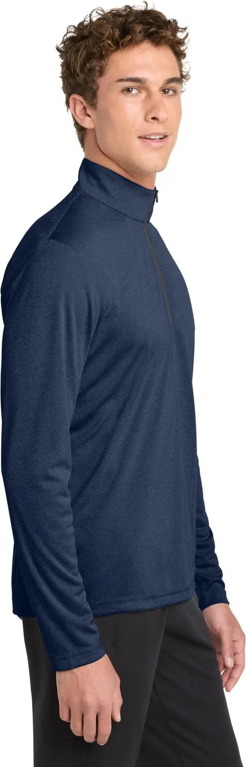 Sport-tek St469 Endeavor 1/2-zip Pullover - Dark Royal Heather