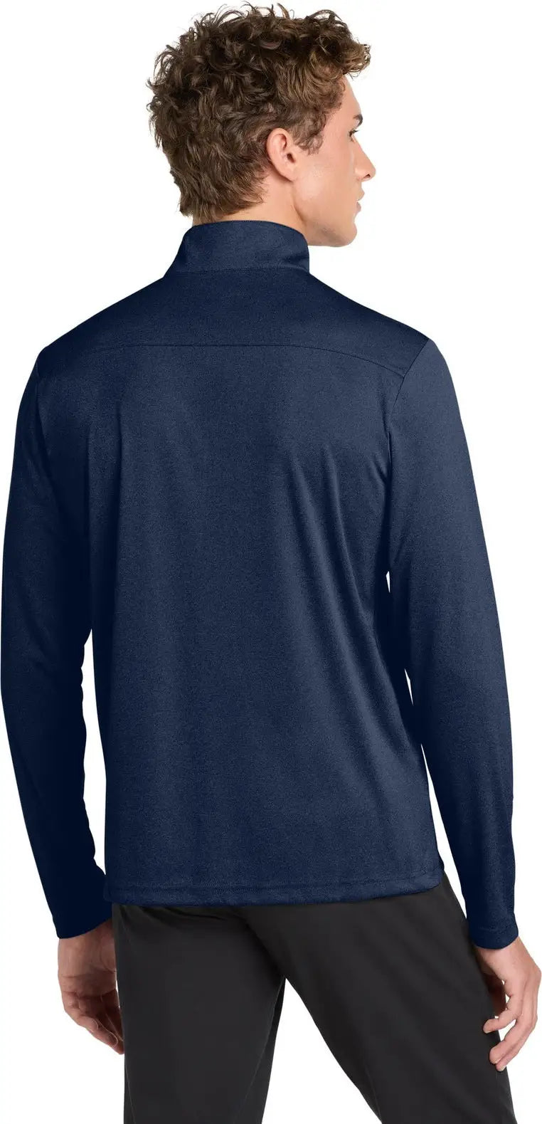 Sport-tek St469 Endeavor 1/2-zip Pullover - Dark Royal Heather