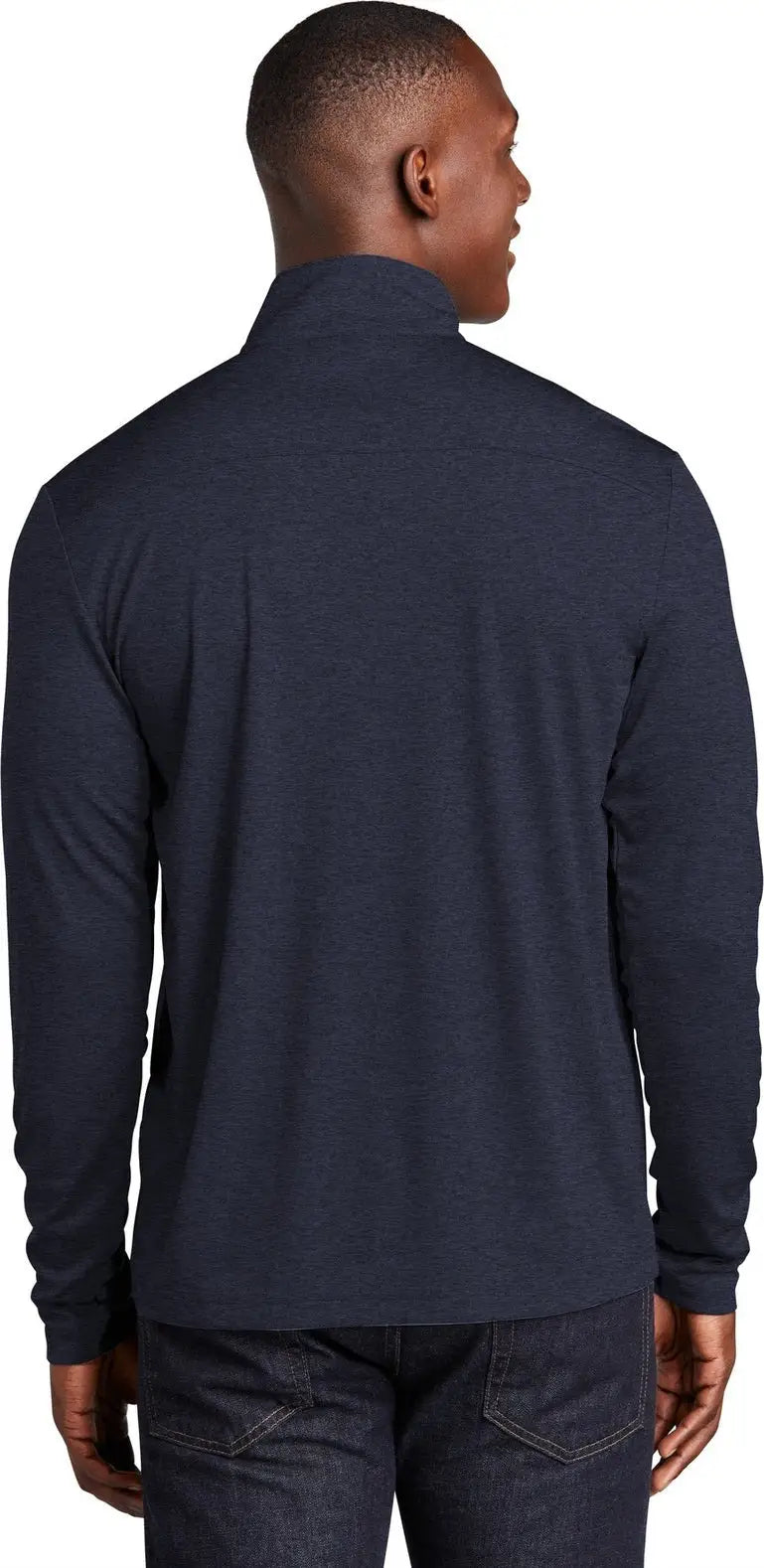 Sport-tek St469 Endeavor 1/2-zip Pullover - Deep Navy Heather