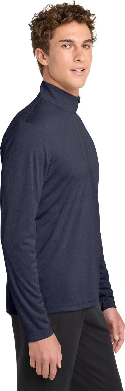 Sport-tek St469 Endeavor 1/2-zip Pullover - Deep Navy Heather