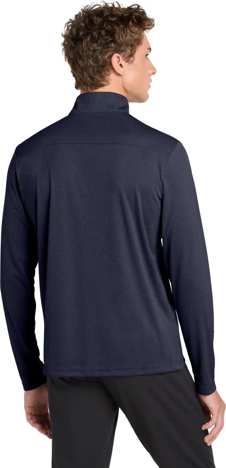 Sport-tek St469 Endeavor 1/2-zip Pullover - Deep Navy Heather