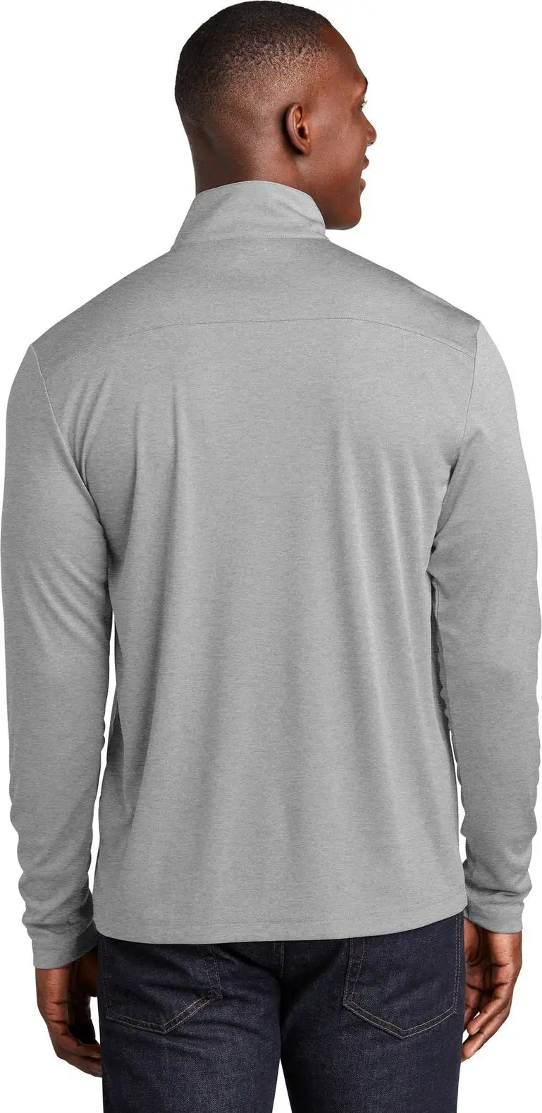 Sport-tek St469 Endeavor 1/2-zip Pullover - Light Gray Heather
