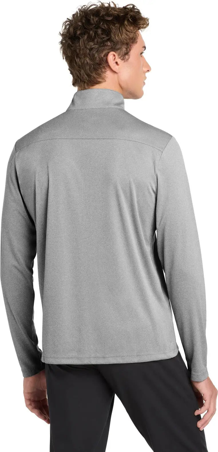 Sport-tek St469 Endeavor 1/2-zip Pullover - Light Gray Heather