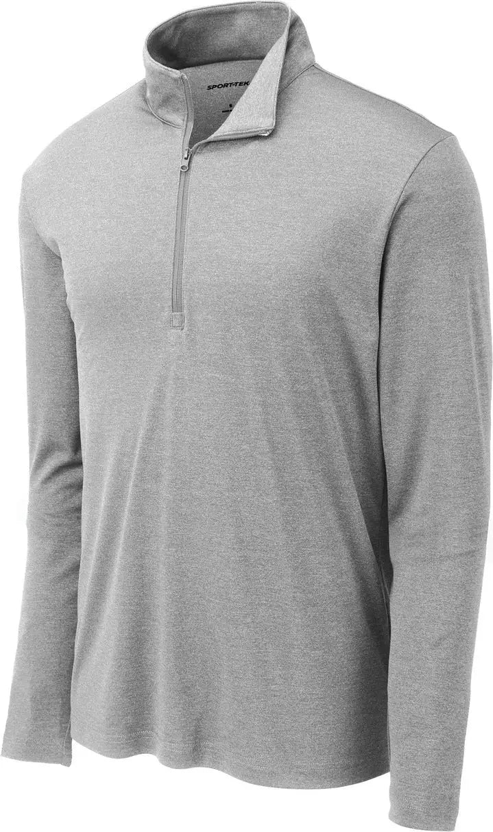 Sport-tek St469 Endeavor 1/2-zip Pullover - Light Gray Heather