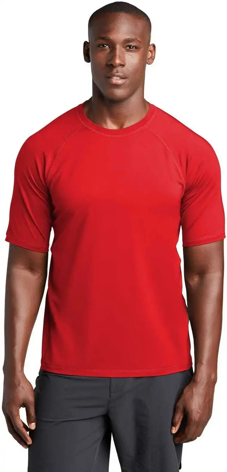 Sport-tek St470 Rashguard Tee - True Red